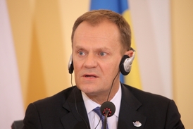 Premiér Donald Tusk.