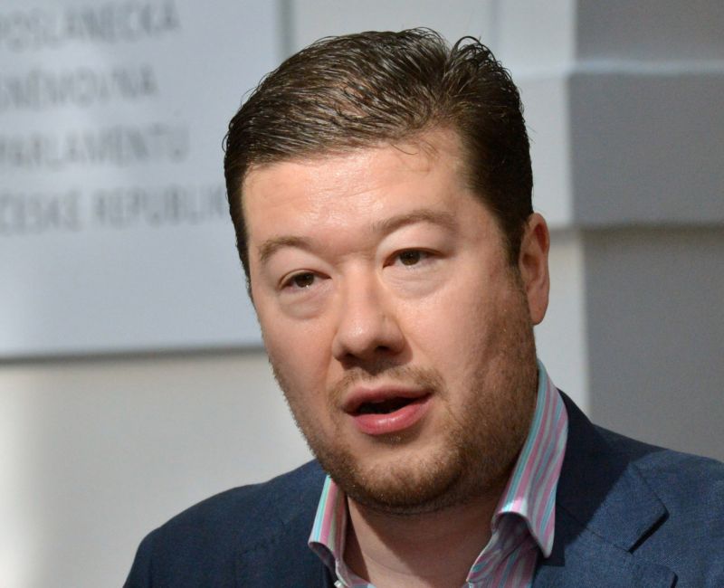 Tomio Okamura, lídr hnutí Úsvit. 