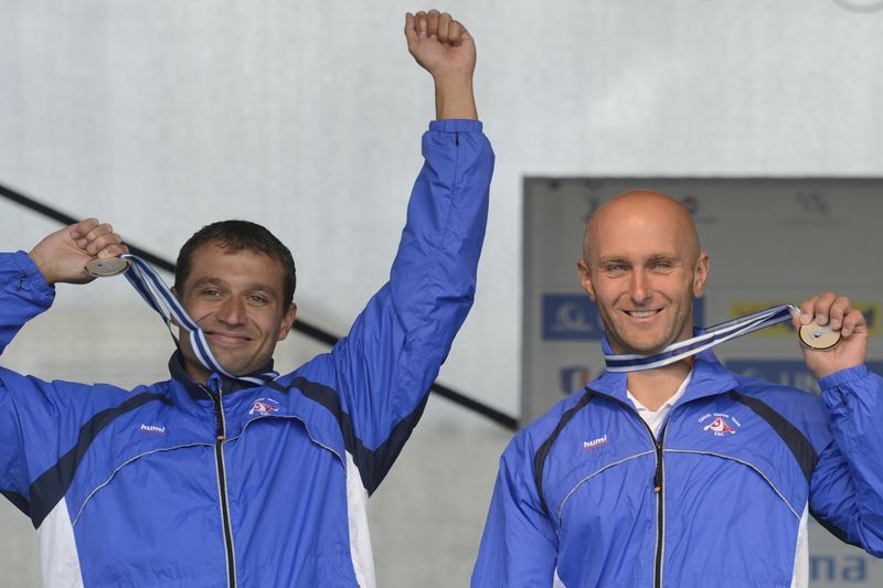 Ondřej Štěpánek (vlevo) a Jaroslav Volf.