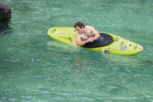 Hradilek předvedl eskymácký obrat.