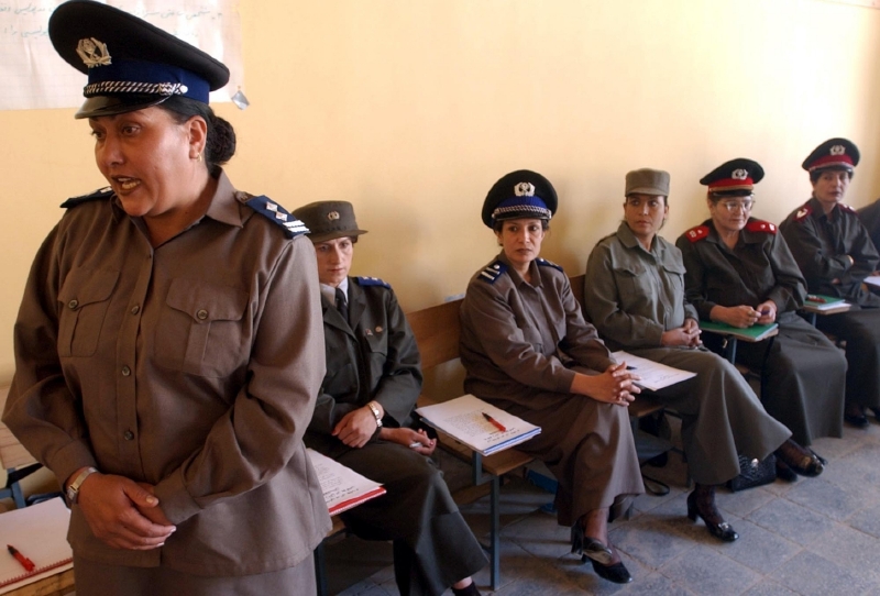 Afghánské policistky (ilustrační foto).