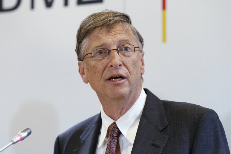 Bill Gates, zakladatel firmy Microsoft.