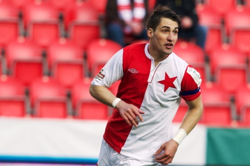 Bývalý záložník Slavie Rudolf Skácel.