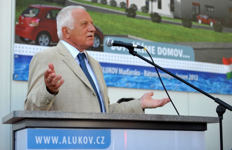 Václav Klaus.