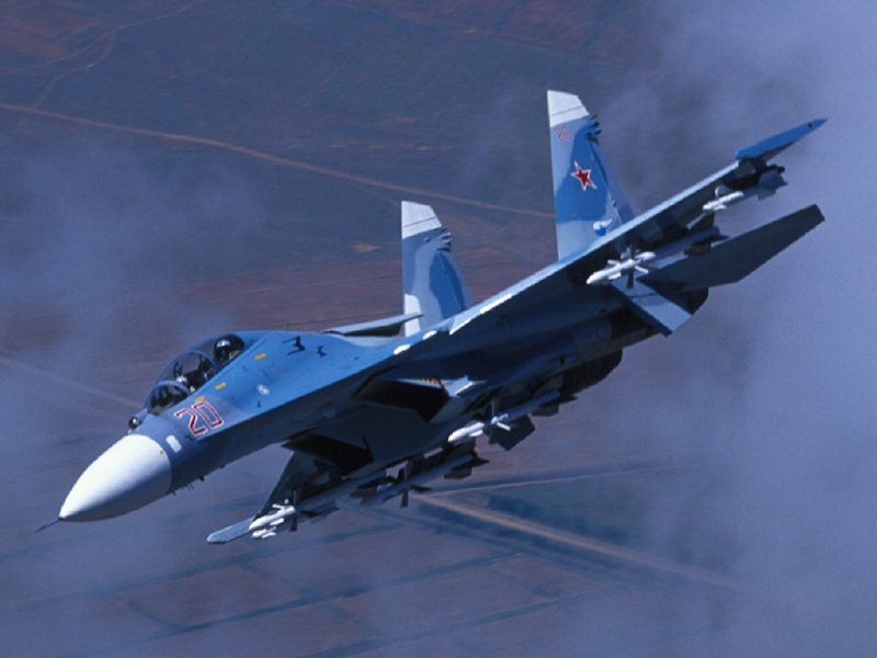 Ruský Su-30. 