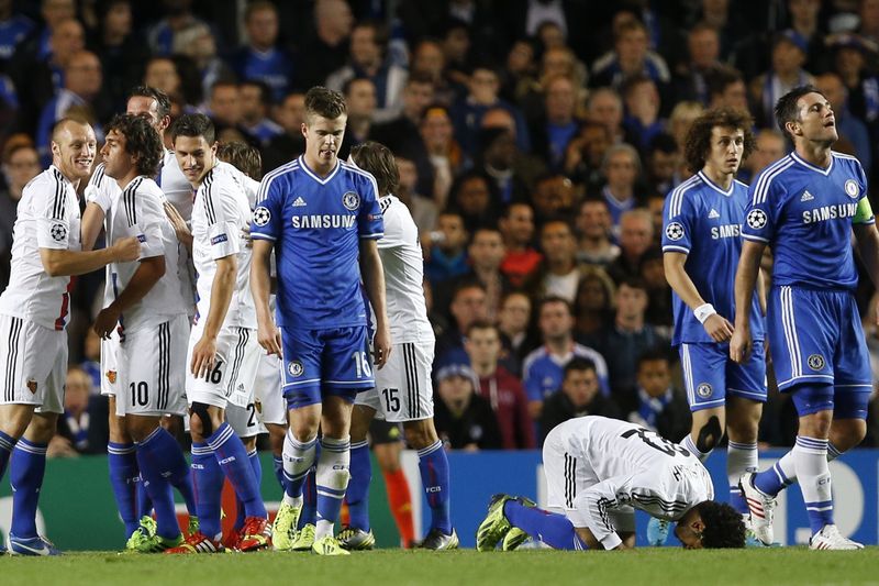 Chelsea překvapivě prohrála s Basilejí. Chelsea překvapivě prohrála s Basilejí.