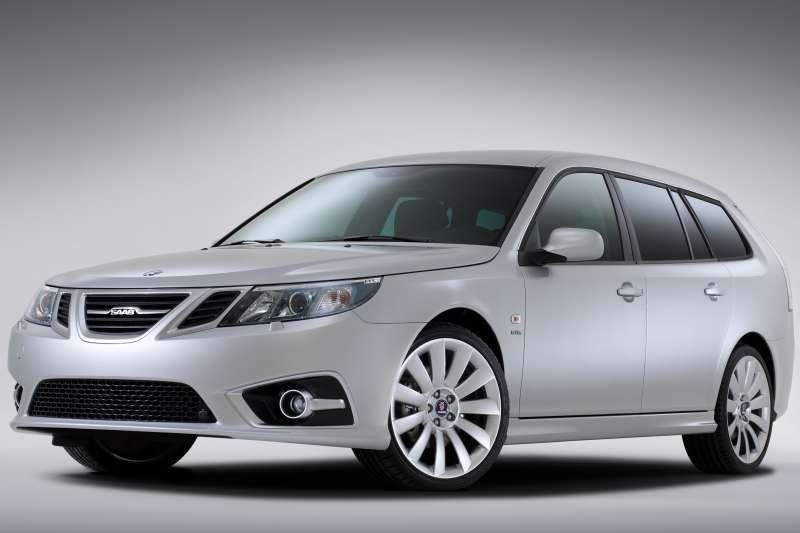 Saab 9-3 Griffin z roku 2011. Z něho vychází faceliftovaný model.