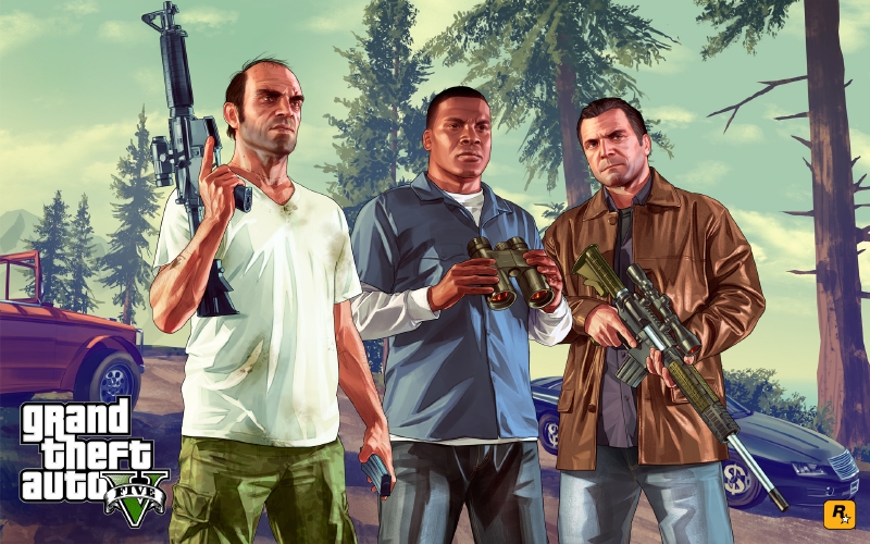 Tři postavy, za které si v novém GTA zahrajete.