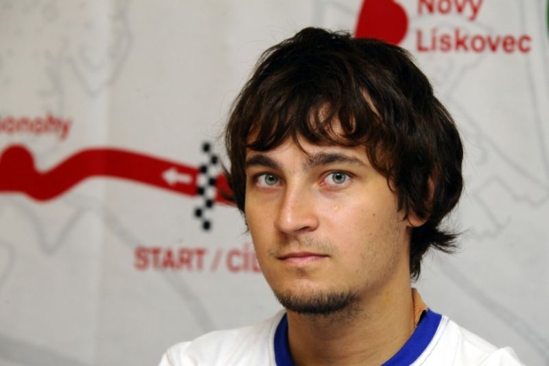 Motocyklový jezdec Karel Abraham.