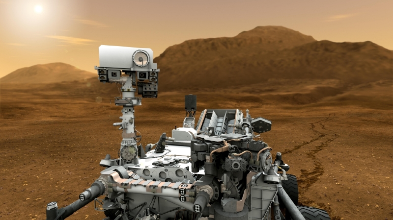 Vozítko Curiosity na Marsu nenašlo stopy metanu. Vozítko Curiosity na Marsu nenašlo stopy metanu.