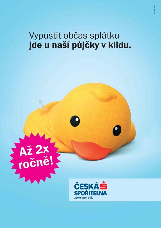 Kampaň České spořitelny. Kampaň České spořitelny.