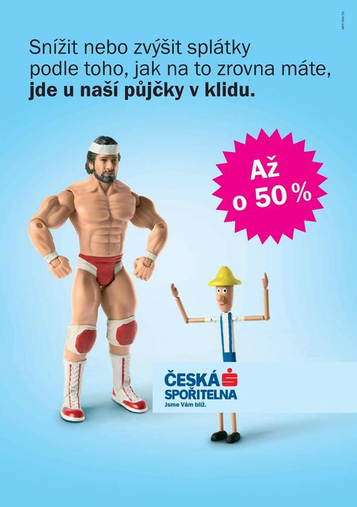 Kampaň České spořitelny. Kampaň České spořitelny.