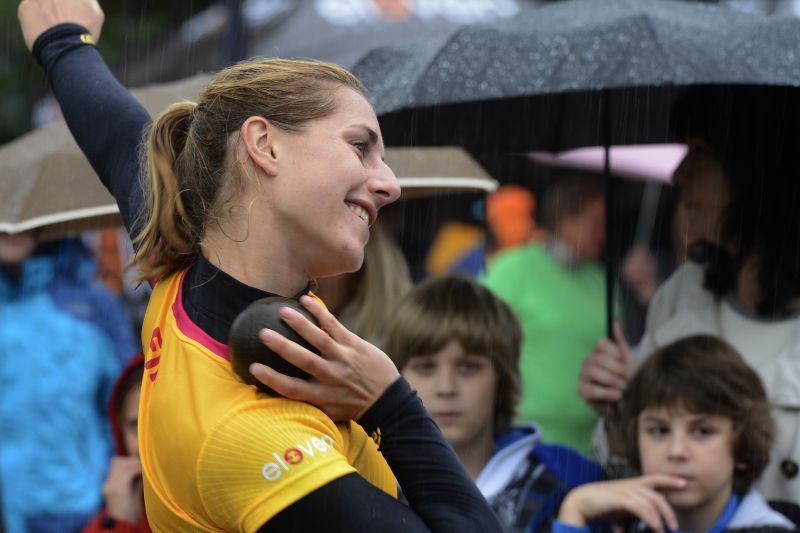 Sedmibojařka Eliška Klučinová. Sedmibojařka Eliška Klučinová.
