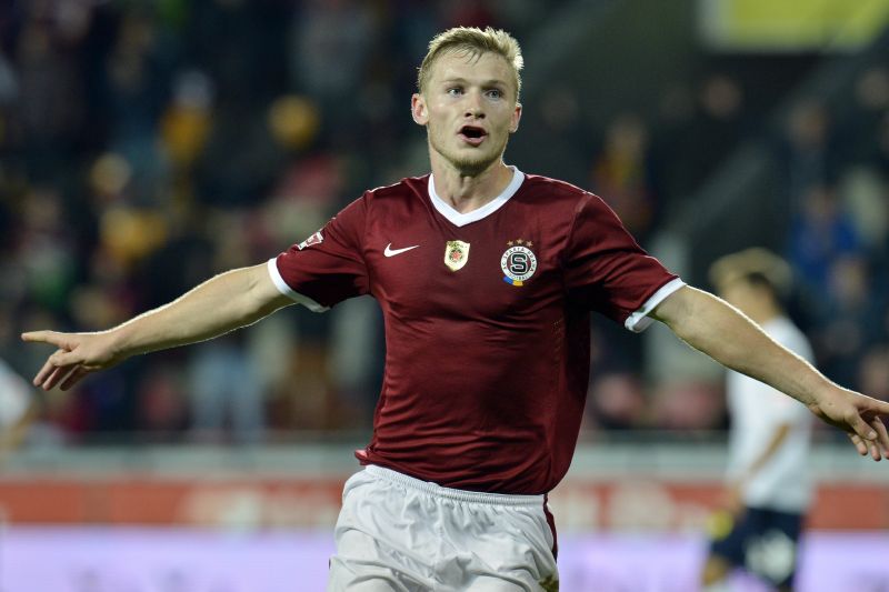 Sparťanský obránce Jakub Brabec.