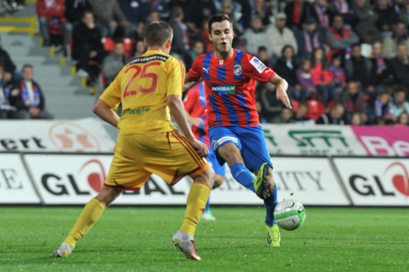 Martin Pospíšil si mohl premiéru v plzeňském dresu osladit gólem.