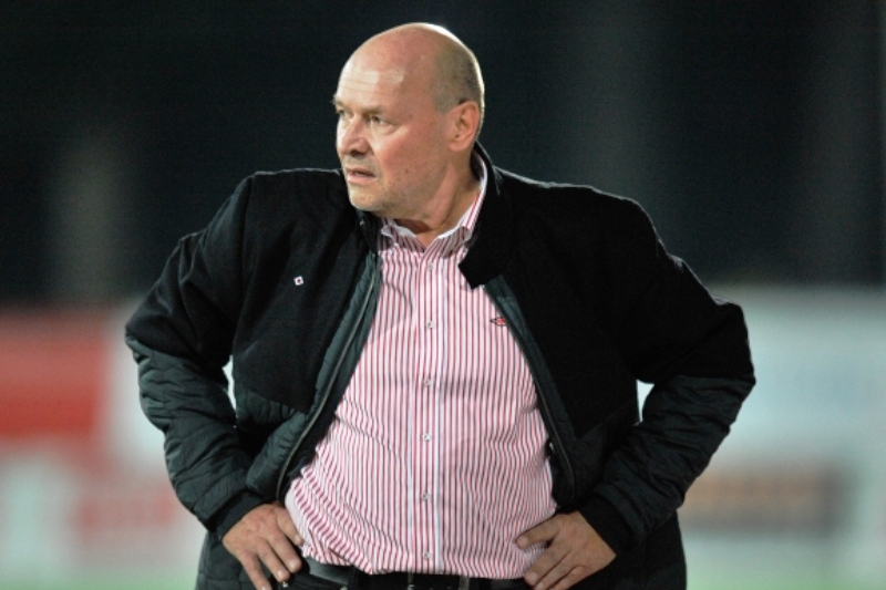 Trenér fotbalistů pražské Slavie Miroslav Koubek.