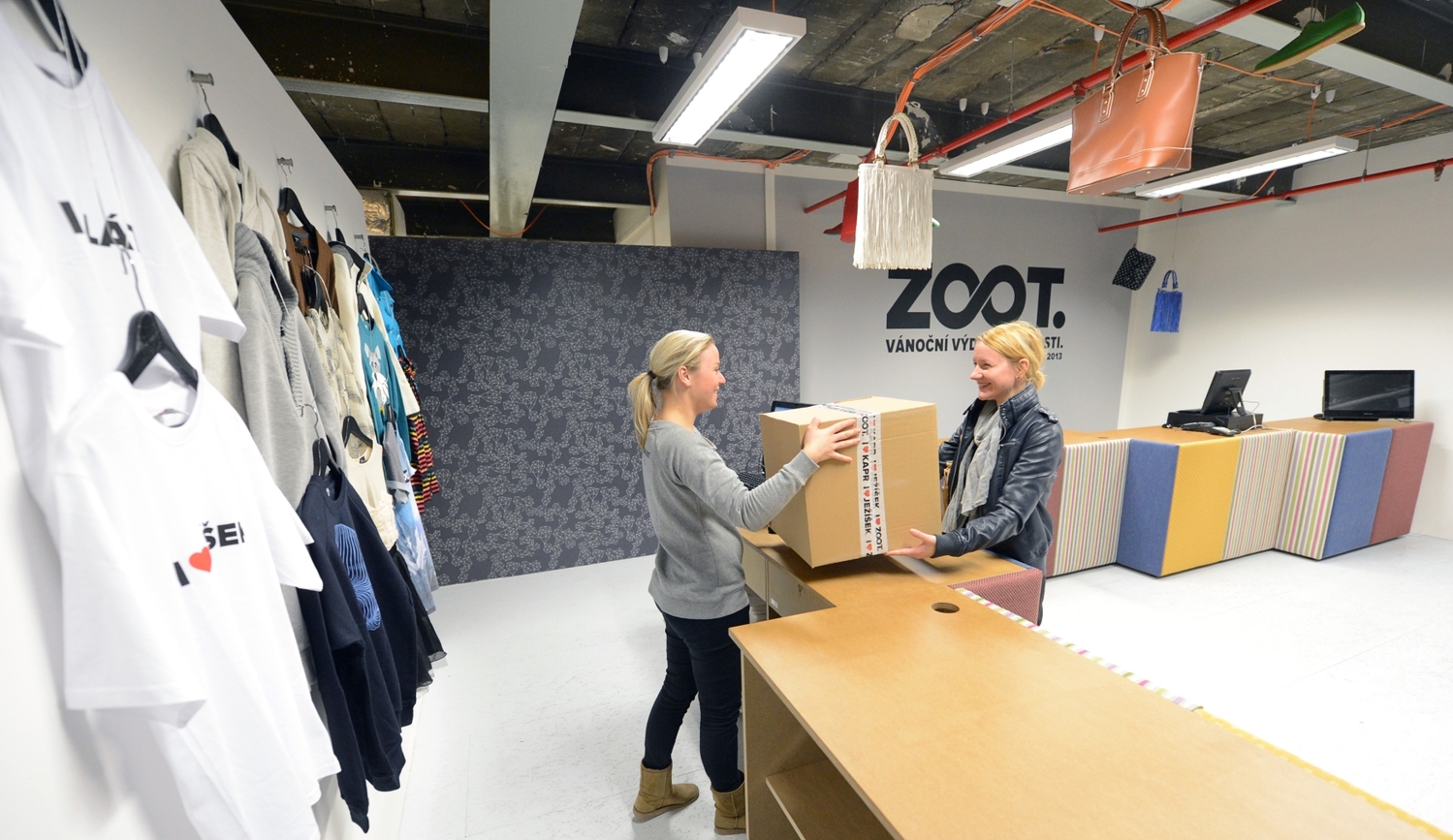 Výdejní místo e-shopu Zoot.