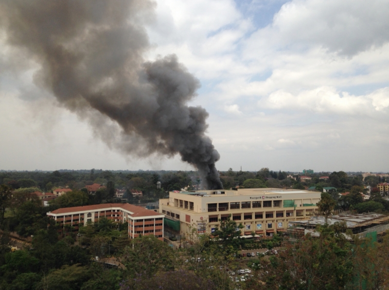 Nákupní centrum v Nairobi. Nákupní centrum v Nairobi.