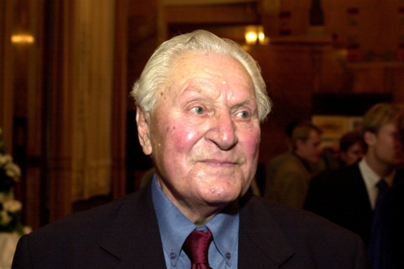 Legendární fotbalový kanonýr Josef Bican.