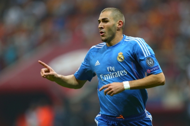 Fotbalista Realu Madrid Karim Benzema.