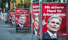 Werner Faymann sází na touhu Rakušanů po stabilitě.