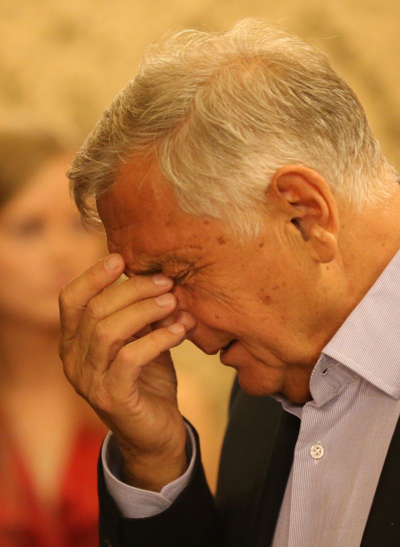 Jiří Menzel se zhroutil. 