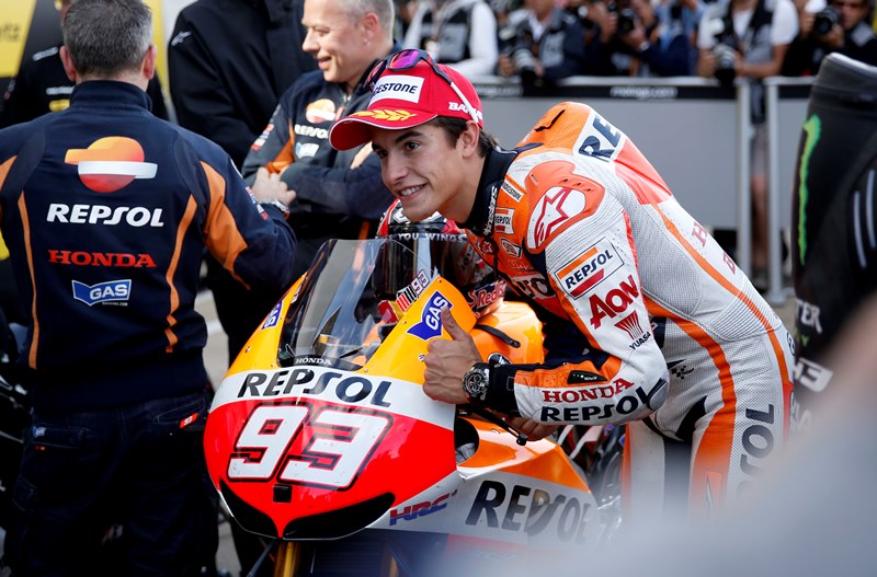 Marc Márquez se stále cítí jako nováček. Marc Márquez se stále cítí jako nováček.