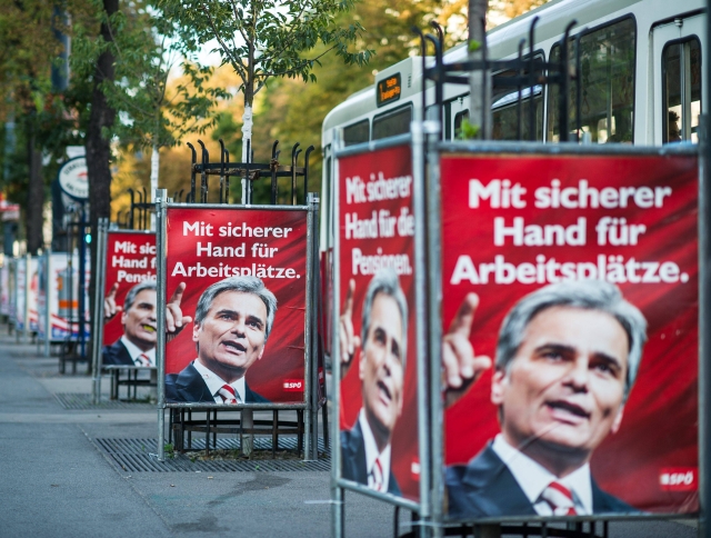 Post rakouského kancléře zřejmě obhájí Werner Faymann.