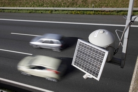 Dálnice A2, Německo. Digitální dálniční senzory.