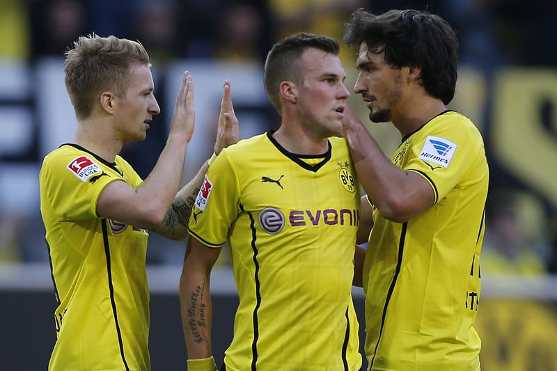 Dortmund zvítězil 5:0.