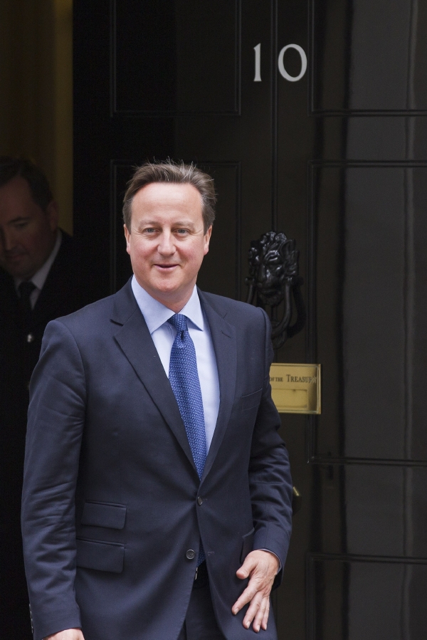 Britský premiér David Cameron.