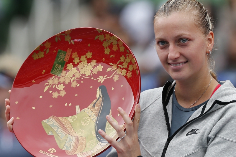 Petra Kvitová se po triumfu v Tokiu vrátila v žebříčku na sedmé místo.