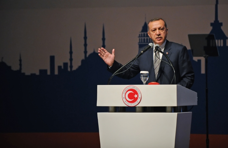 Turecký premiér Recep Tayyip Erdogan. Turecký premiér Recep Tayyip Erdogan.