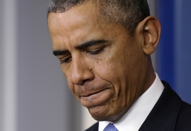 Prezident Barack Obama neprosadil rychlé schválení zákona o financování vládních výdajů.