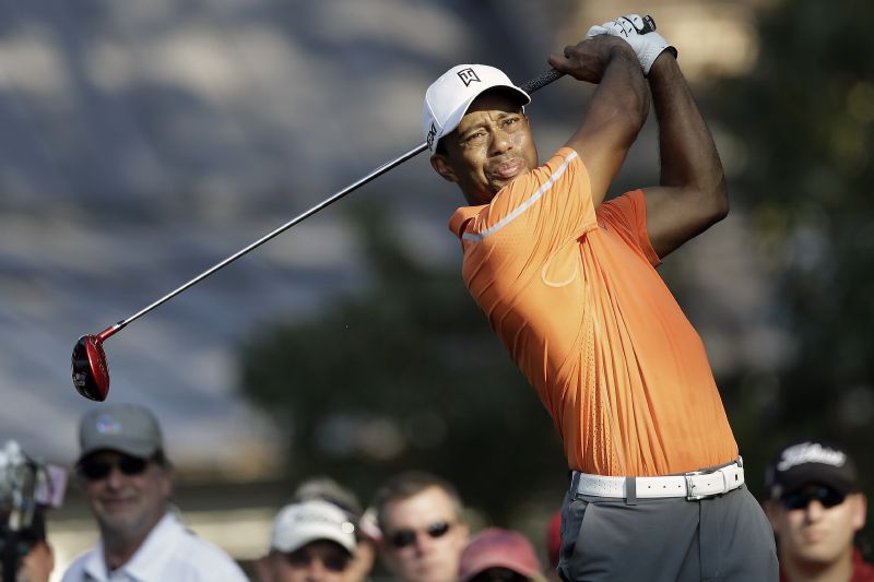 Největší golfová hvězda Tiger Woods. Největší golfová hvězda Tiger Woods.