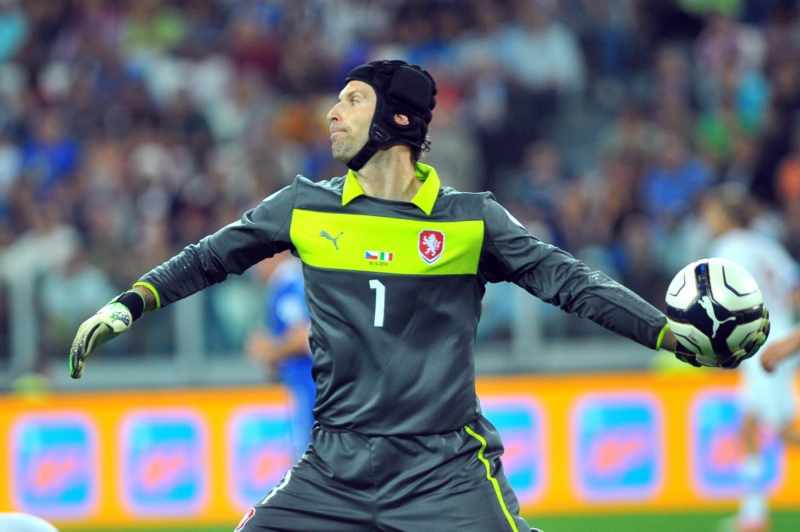Brankář Petr Čech.