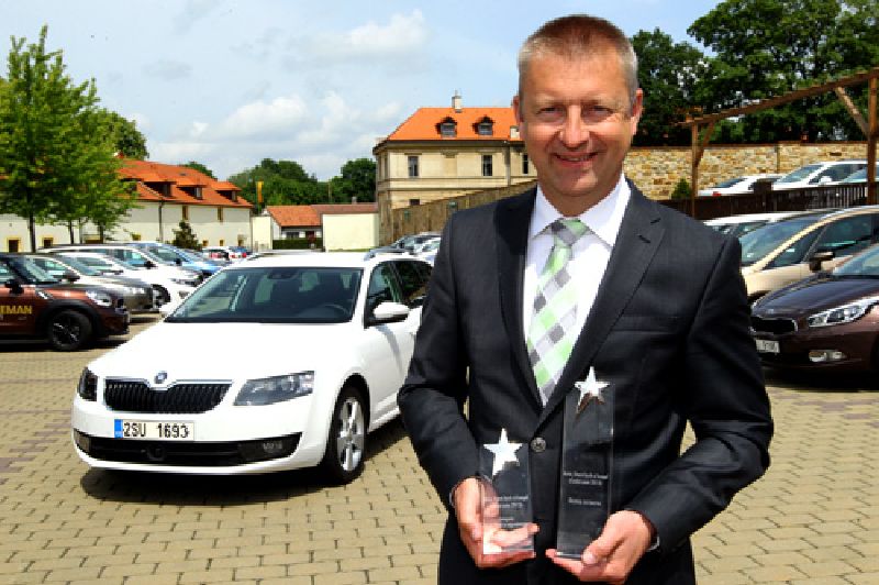 Petr Pečenka ještě v roli ředitele Škoda Auto ČR.