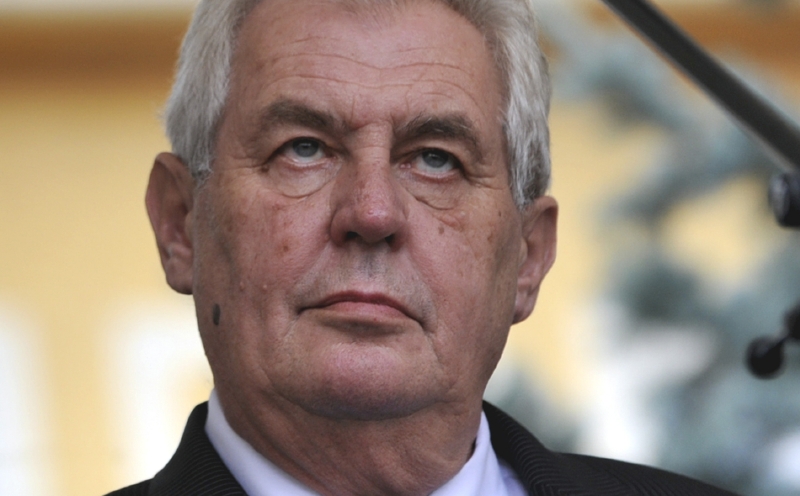 Prezident Miloš Zeman. Prezident Miloš Zeman.