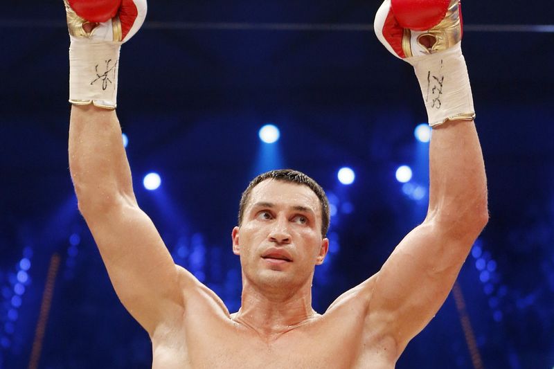 Světoznámý boxer Vladimir Kličko. Světoznámý boxer Vladimir Kličko.