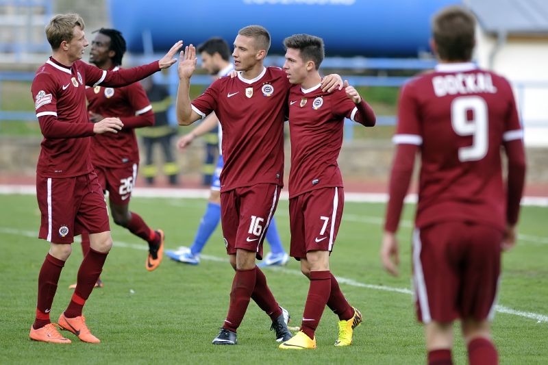 Fotbalisté Sparty si vezou do odvety velmi slibný výsledek. Fotbalisté Sparty si vezou do odvety velmi slibný výsledek.