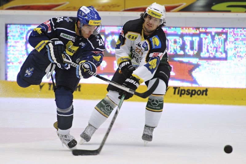 Jan Eberle (vlevo) z Kladna a Martin Zaťovič z Varů.