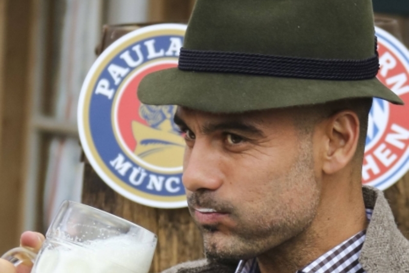 Trenér Bayernu Mnichov Pep Guardiola.
