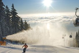SkiResort Černá hora - Pec láká (ilustrační foto).