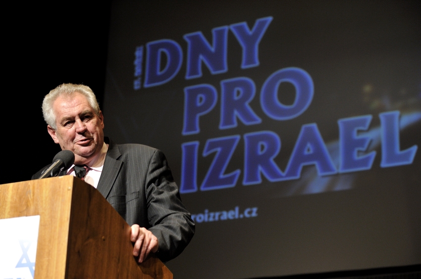 Prezident Miloš Zeman.
