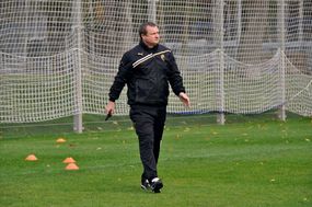 Trenér Plzně Pavel Vrba, o kterém se nejvíce spekuluje jako o možném nástupci Michala Bílka.