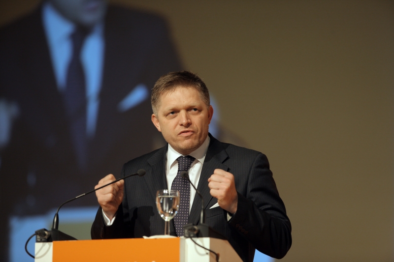 Současný premiér Robert Fico. Současný premiér Robert Fico.