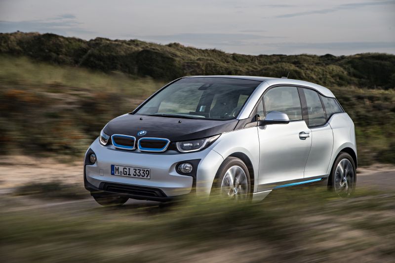 Elektromobil BMW i3, jehož sériová výroba už začala.
