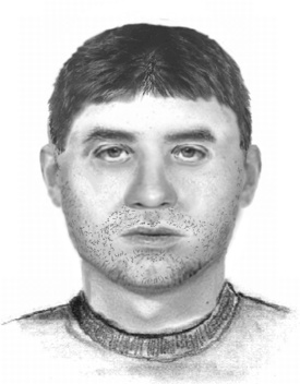 Podoba pachatele, jak ho policistům popsali svědci.
