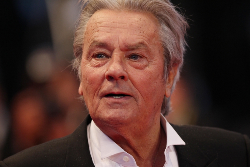 Francouzský herec Alain Delon. Francouzský herec Alain Delon.