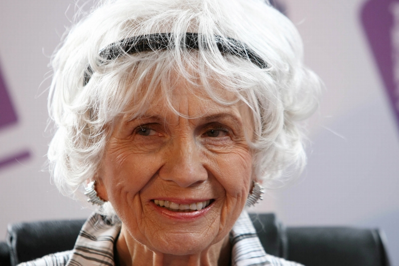 Spisovatelka Alice Munroová.
